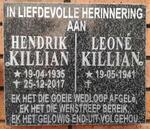 KILLIAN Hendrik 1935-2017 & Leone 1941-