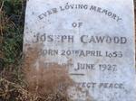 CAWOOD Joseph 1853-1927