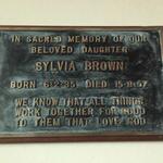 BROWN Sylvia 1935-1957