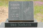 NIEKERK  Rudolph Jacobus, van 1906-1969 & Gertruida Elizabeth DE WET 1906-1970