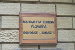 FLOWERS Margarita Louisa 1928-2016