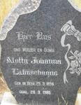 LABUSCHAGNE Aletta Johanna nee DE BEER 1894-1965