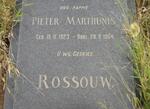 ROSSOUW Pieter Marthunis 1923-1964