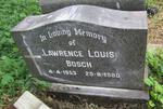 BOSCH Lawrence Louis 1953-1980