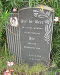 BEER Joe, de 1929-1975