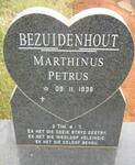 BEZUIDENHOUT Marthinus Petrus 1938-
