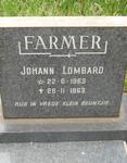 FARMER Johann Lombard 1963-1963