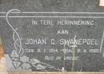 SWANEPOEL Johan C. 1914-1965