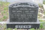 STEYN Jannie 1890-1958 & Annie BRITS 1902-1960