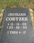 COETZEE Jecoliah 2002-2003