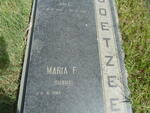 COETZEE ? 1909-19?? & Maria F. 1904-