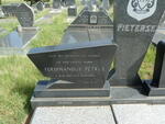 PIETERSE Ferdinandus Petrus 1911-1973