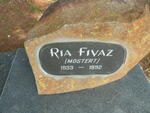 FIVAZ Ria nee MOSTERT 1933-1992