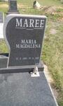 MAREE Maria Magdalena 1899-1985