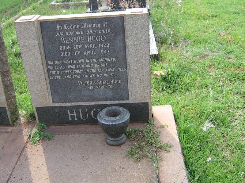 HUGO Bennie 1929-1947