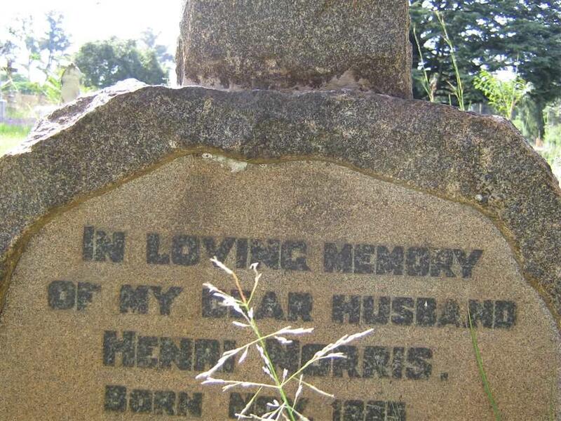 NORRIS Henry 1885-?