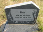 GREYLING Ben 1920-1980