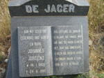 JAGER Johannes Jurgens, de 1903-1980