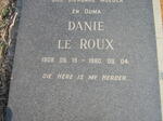 ROUX Danie, le 1908-1980