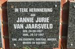 JAARSVELD Jannie Jurie, van 1957-1997