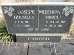 CAWOOD Joseph Bromley 1911-1985 & Wilhelmina S. 1912-1991