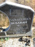 HEERDEN Susarah C., van 1932-2003