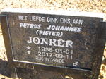 JONKER Petrus Johannes 1958-2017