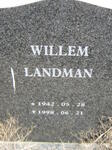 LANDMAN Willem 1942-1998