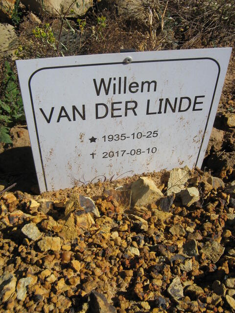 LINDE Willem, van der 1935-2017