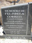 SILVA Felisbela, da nee CORREIA 1924-1999