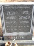 SMITH Willem Andries 1936-2003 & Anna Catharina 1940-