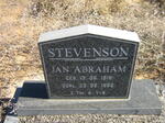 STEVENSON Jan Abraham 1916-1996
