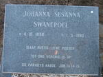 SWANEPOEL Johanna Susanna 1898-1990