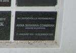 COMBRINK Anna Susanna nee SCHEEPERS 1930-2000