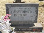GREYLING Barend Christiaan 1986-198?