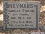 HEYMANS Isabella Susanna nee HEYMANS 1890-1963