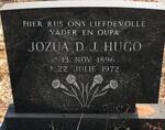 HUGO Jozua D.J. 1896-1972