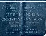 WYK Judith Engela Christina, van 1904-1998