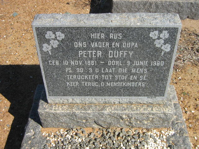 DUFFY Peter 1881-1960