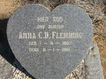 FLEMMING Anna C.D. 1887-1961