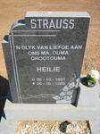 STRAUSS Heilie 1921-1998