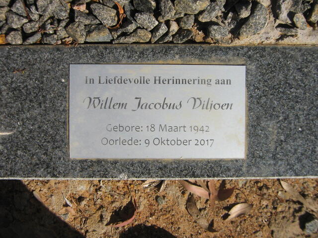 VILJOEN Willem Jacobus 1942-2017