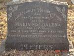 PIETERS Maria Magdalena nee DU PLESSIS 1892-1964