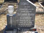 PLESSIS Susanna Maria Elizabeth, du nee PRINSLOO 1918-2002
