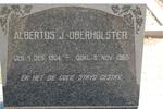 OBERHOLSTER Albertus J. 1904-1966