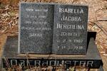 OBERHOLSTER Isabella Jacoba Herculina née CLOETE 1902-1978