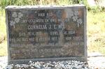 NEL Cornelia J.E. 1916-1954