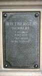 RIETBERGER Herbert 1931-2012