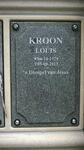 KROON Louis 1929-2013