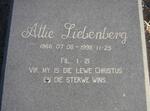 LIEBENBERG Attie 1966-1995